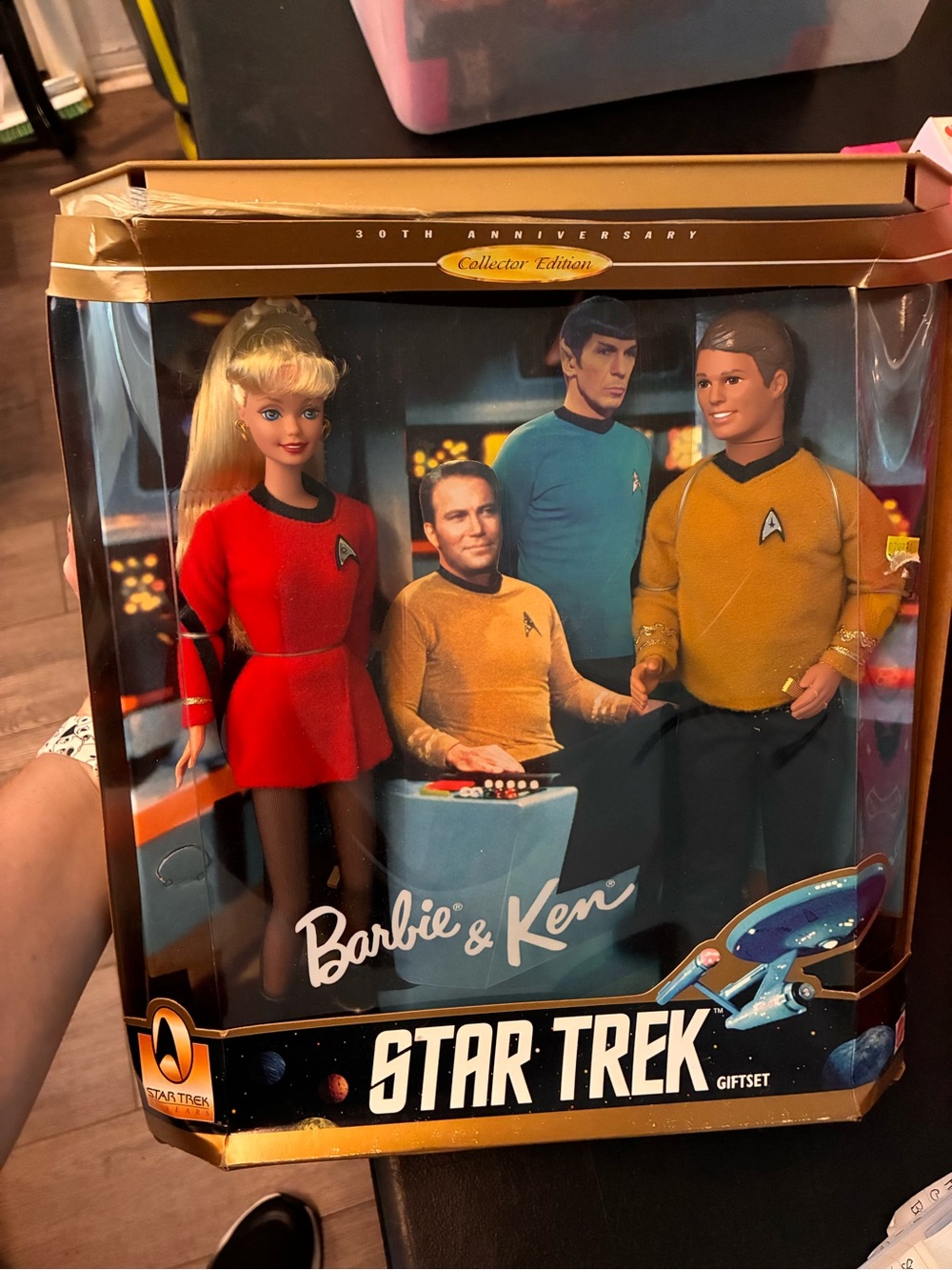 1996 Star Trek 30th Anniversary Collector Edition Barbie & Ken Set